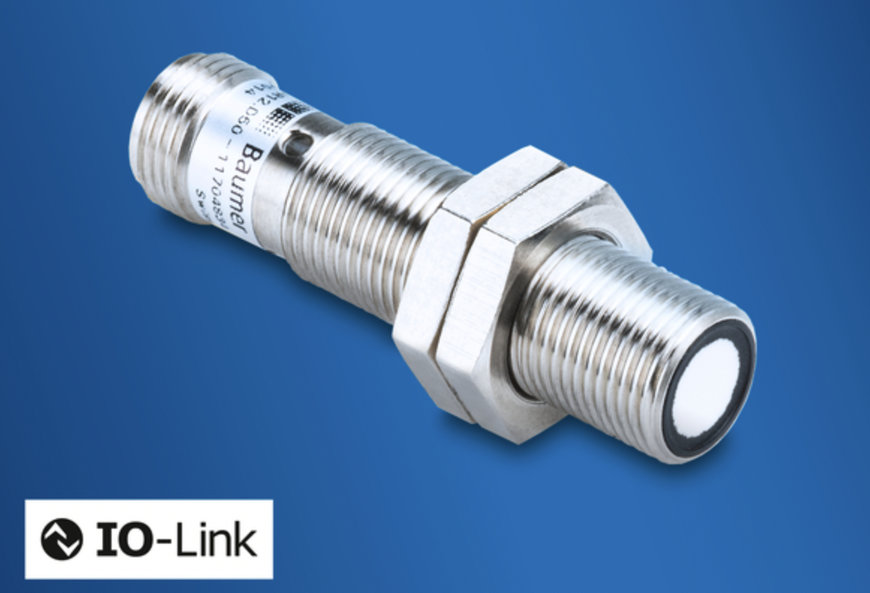 Baumer presents the shortest M12 ultrasonic sensor